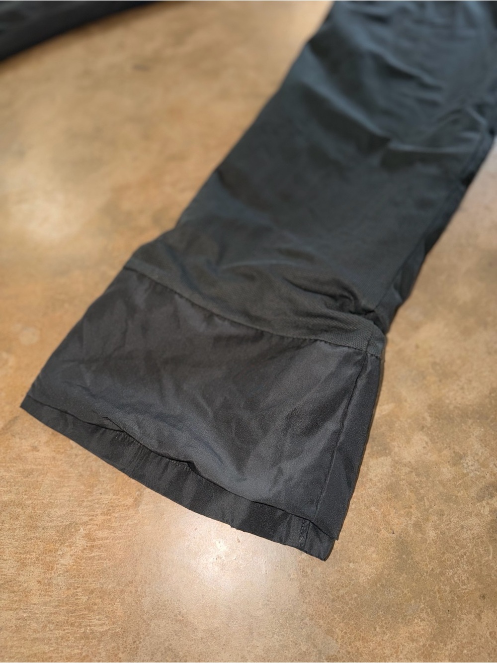 Nike Athletic Dept Gray Track Pants Tall LT Large Embroidered Swoosh - Picture 12 of 14
